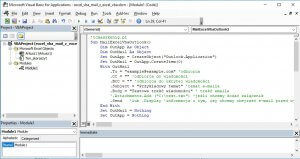Excel VBA - e-mail z Excel VBA